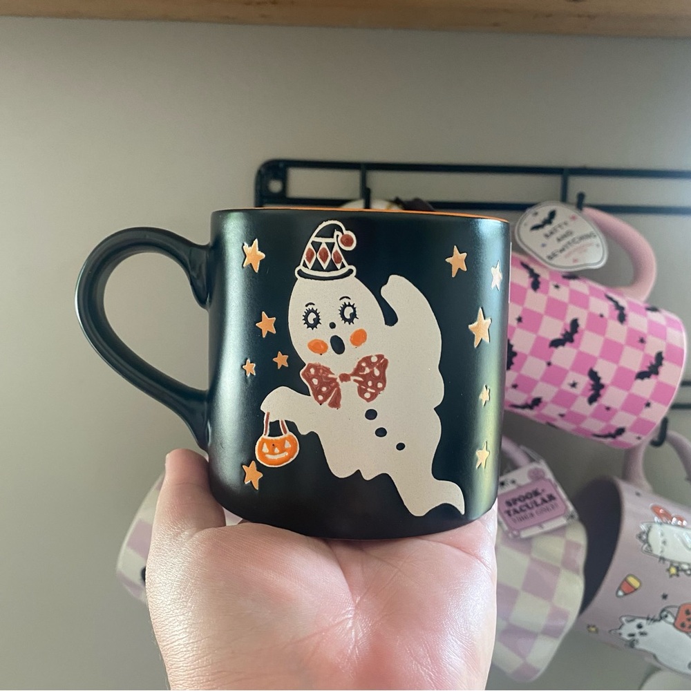 Halloween Ghost Mug Vintage Inspired Eli + Ana